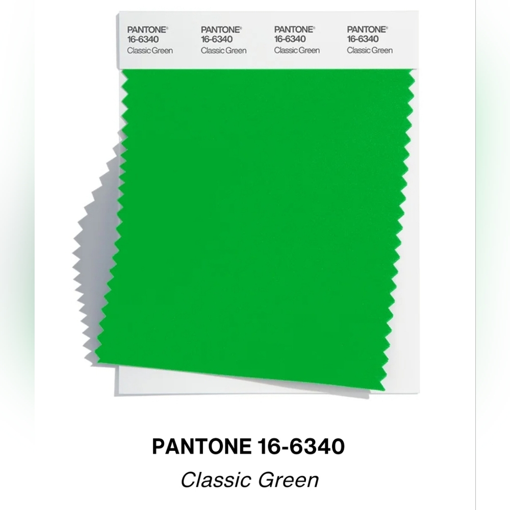 CLASSIC GREEN Color Trend Spring Summer 2023 Fashion Pantone